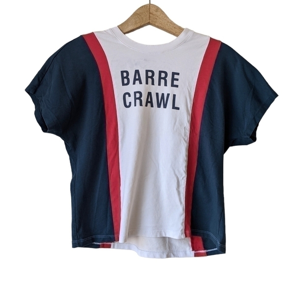 Sweaty betty barre crawl Short Sleeve tee shirt top - Picture 1 of 5